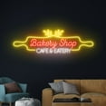 thumbnail image 4 of Handmadetneonsign Bakery Shop Cafe And Eatery Neon Sign, Open Bakery Led Light, Bakery Shop Light, 4 of 5