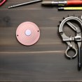 thumbnail image 4 of RUNROTOO Timbre De Pared Vintage Rosa Para Puerta Con Botón Empujador Metálico Y Función Cableada, 4 of 8