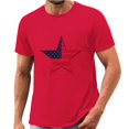 thumbnail image 6 of Atkumj Independence Day Tee Shirts for Men Fashion Short Sleeve Print Graphic Tee Casual Summer Round Neck Patriotic Tees for 4th of July Party L, 6 of 6