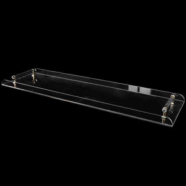 Clear Acrylic Bathtub Tray Bathroom Shower Tub Rack Book EReader