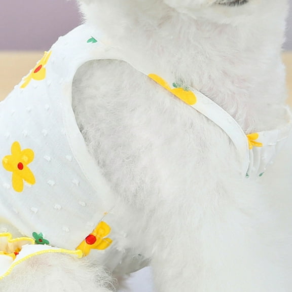 Mosey Stylish Dog Skirt High Elasticity for Spring Washable