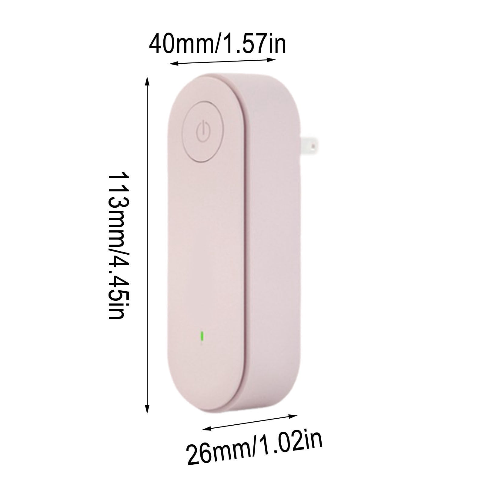 Cagogo under $5 Air Purifier, Air Purifier 2-Pack Plug in Type, Bedroom Air Cleaner with Filter, Odor Eliminator for Home, Quiet Air Purification System, Compact Air Freshener