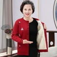 thumbnail image 3 of LOVE DOCK High Quality LOVE DOCK XL-4XL Plus Size Grandma Knitting Sweater New Middle-aged And Old Women Sweater Cardigan, 3 of 5