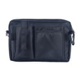 thumbnail image 1 of Bolsa de cinturón para herramientas de jardinería, organizador multibolsillos, bolsa de cinturón versátil, para carpintería Negro, 1 of 8