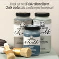 thumbnail image 7 of FolkArt Home Decor Chalk Acrylic Paint, Ultra Matte Finish, Parisian Grey, 8 fl oz, 7 of 7