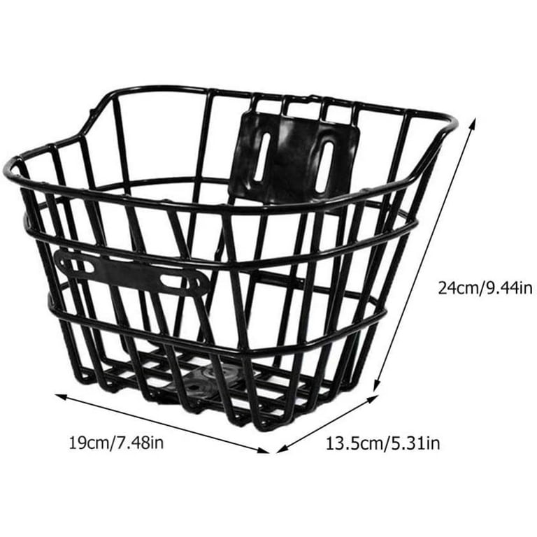 Wire bike online basket front