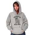 thumbnail image 3 of Make Head Spin Hipster Glasses Owl Hoodie Sweatshirt Women Men Brisco Brands L, 3 of 6