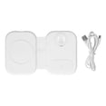 thumbnail image 2 of Cargador inalámbrico magnético plegable 3 en 1 ZHCH almohadilla de carga rápida 15 W para iPhone 12 12 Pro auriculares y reloj, 2 of 5