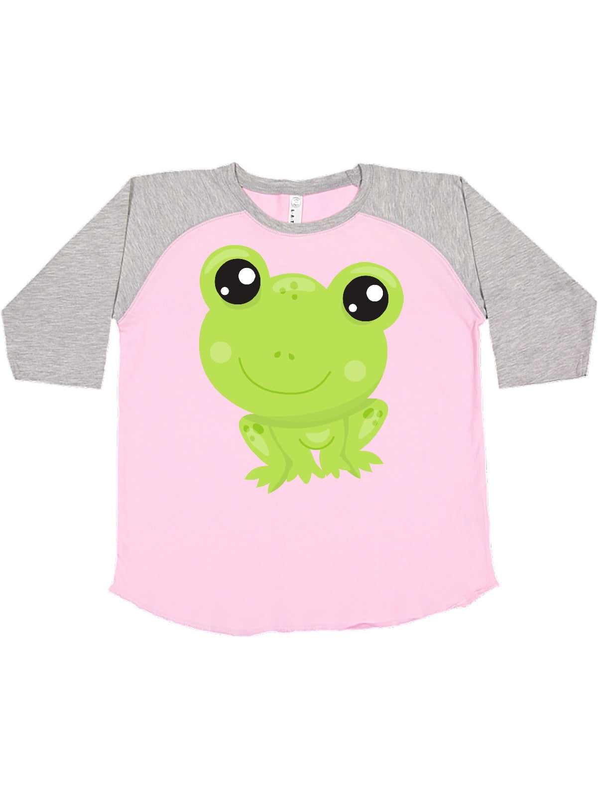 Cute Little Frog, Kawaii Frog, Green Frog Youth T-Shirt - Walmart.com ...