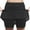 Black, variant on uublik Short Skirts for Girls Black Tennis Skirts Golf Skort Athletic Dance Running School Sport Skirts with Shorts Size 2T-12