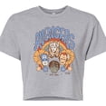 thumbnail image 3 of Marvel The Avengers - Floral - Juniors Cropped Graphic T-Shirt, 3 of 5