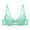 Green, variant on Yyeselk Women's Mesh Lace Bra Underwire Full Coverage Push Up Bra Full Support Bra Adjustable Strap Comfort Everyday Bras Wine M