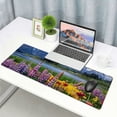 thumbnail image 6 of Heduofu  Beautiful Flowers Mountain Sky Water Mouse Pads Customized, Eco Friendly Cloth with Neoprene Rubber Mouse Pad Desktop Mousepad Laptop Mousepads Comfortable Comput 31.5x11.8 in, 6 of 6