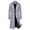a Gray, variant on LYXSSBYX Winter Jackets for Men Clearance Winter Men Slim Stylish Trench Coat Double Breasted Long Jacket Coat