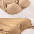 thumbnail image 5 of Women's Tops Tees Blouses Spaghetti Strap Sleeveless Soft Crop Layering Camisole Tank Tops With Built In Bras for Women, 5 of 5