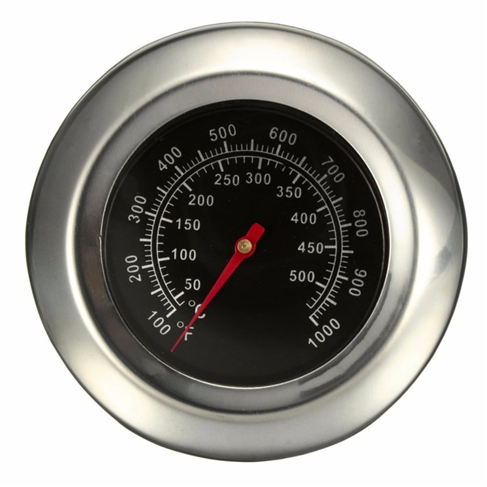 50~500 Degree Roast Barbecue BBQ Smoker Grill Thermometer Temp Gauge Dia 3"TFSU 