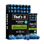 That's it. Apple + Blueberry Probiotic Bars (12 Pack)