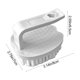 thumbnail image 3 of Cepillo para verduras para fregar patatas: estropajo de plástico resistente con cerdas rígidas para limpiar frutas, patatas, zanahorias y hortalizas de raíz. Cepillo estropajo ergonómico para, 3 of 6