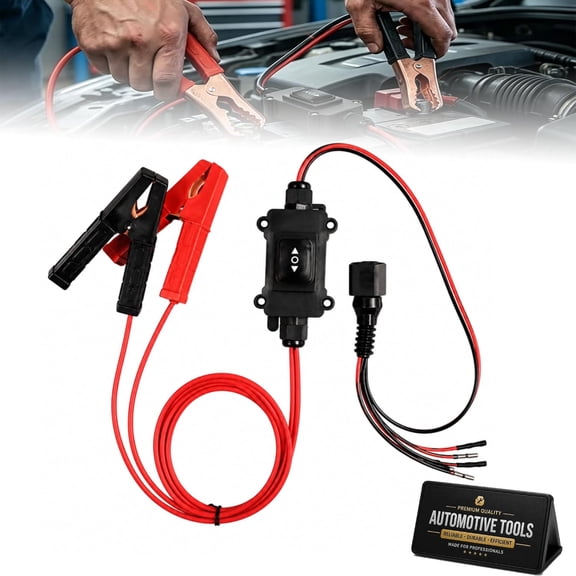 Universal Car Motor Diagnostic Tool & Scanner – EPB Emergency Brake Release, Battery Tester, Check Engine Light, Cranking & Charging System Test, ABS Scan, Engine Fault Detection – for All Cars