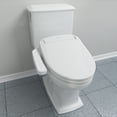 thumbnail image 3 of Brondell Swash SE400 Bidet Seat with Sidearm, Dryer and Stainless Steel Nozzle, Round White, 3 of 15