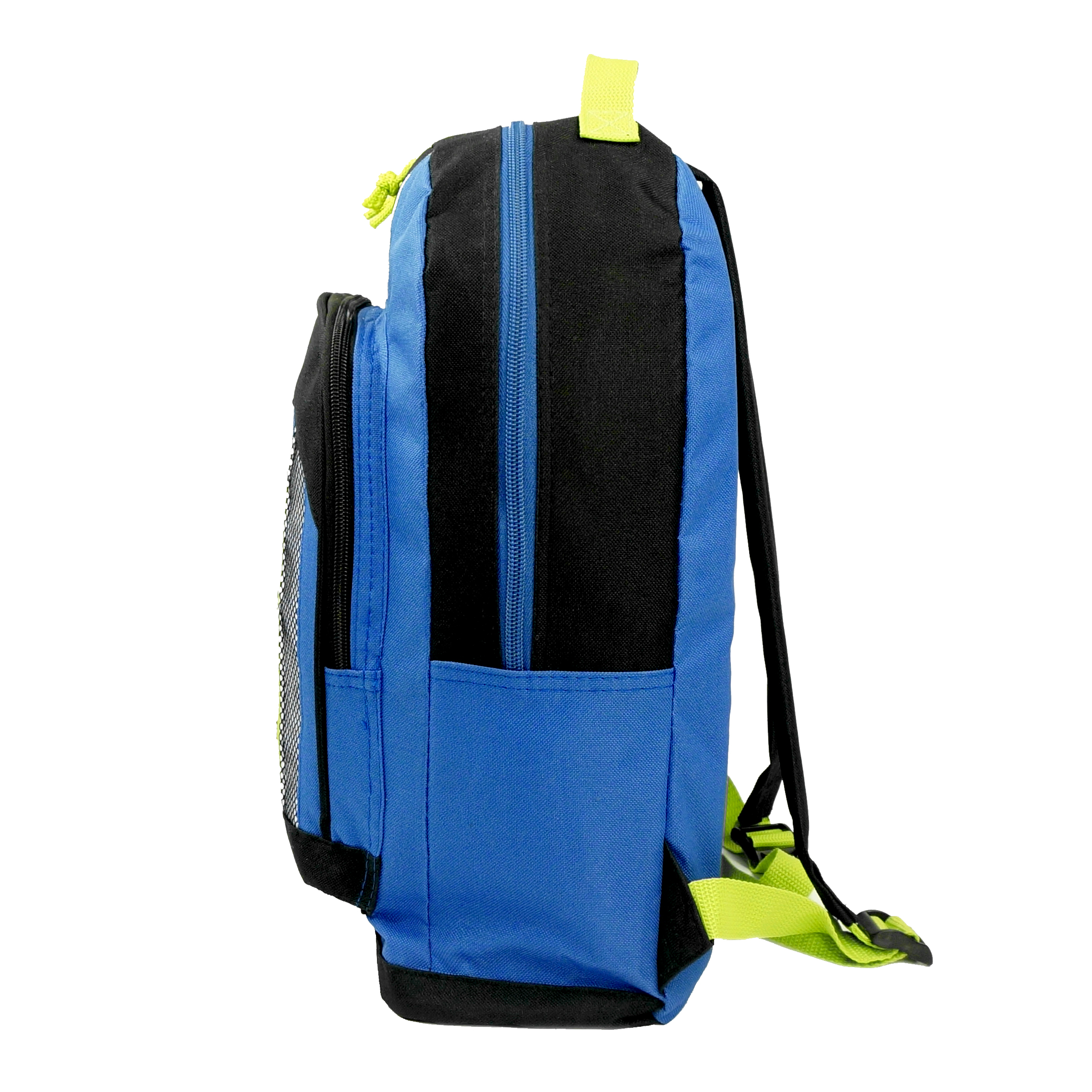 K-Cliffs 15" Lightweight Backpack, Daypack Bungee Water Resistant for Travel School and College, Unisex Color for Casual Everyday Kids & Teens (Blue) - image 2 of 6