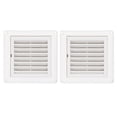thumbnail image 3 of Pretyzoom 2Set Grille Cover Exhaust Air Vent Cover Plastic for Electric Dryers, 3 of 8