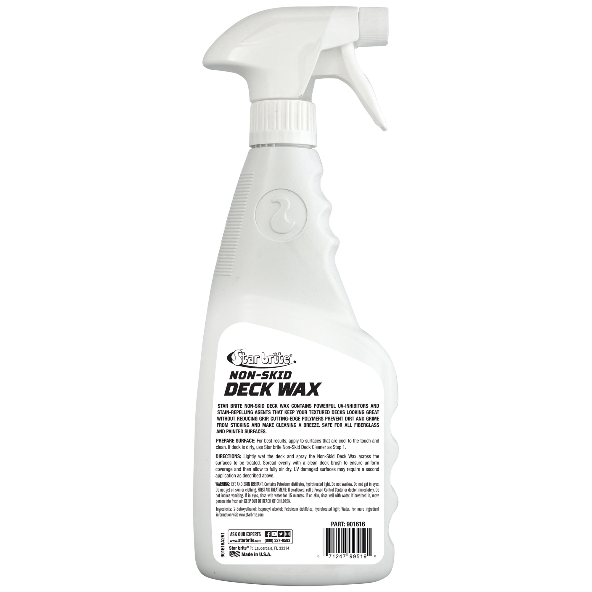 Star brite Non-Skid Deck Wax - Non-Slip UV Protection