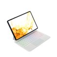 thumbnail image 1 of M11P-B-S9 Magnetic Bluetooth Keyboard Leather Tablet Case, For Samsung Galaxy Tab S9 FE/S9/S8, 1 of 7