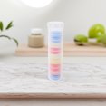 thumbnail image 3 of 2Pcs Clear Cylinder Cookie Holder Round Crackers Containers Biscuit Storage Saver Airtight Crackers Keeper Food Storage Jar With Lid Kitchen Pantry Organizer For Home, 3 of 8