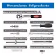 thumbnail image 2 of Kit De Herramientas, Destornilladores Y Trinquete, 46 Uds, 2 of 8