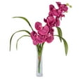thumbnail image 1 of Vickerman F12241 22 in. Magenta Orchid in Vase, 1 of 1
