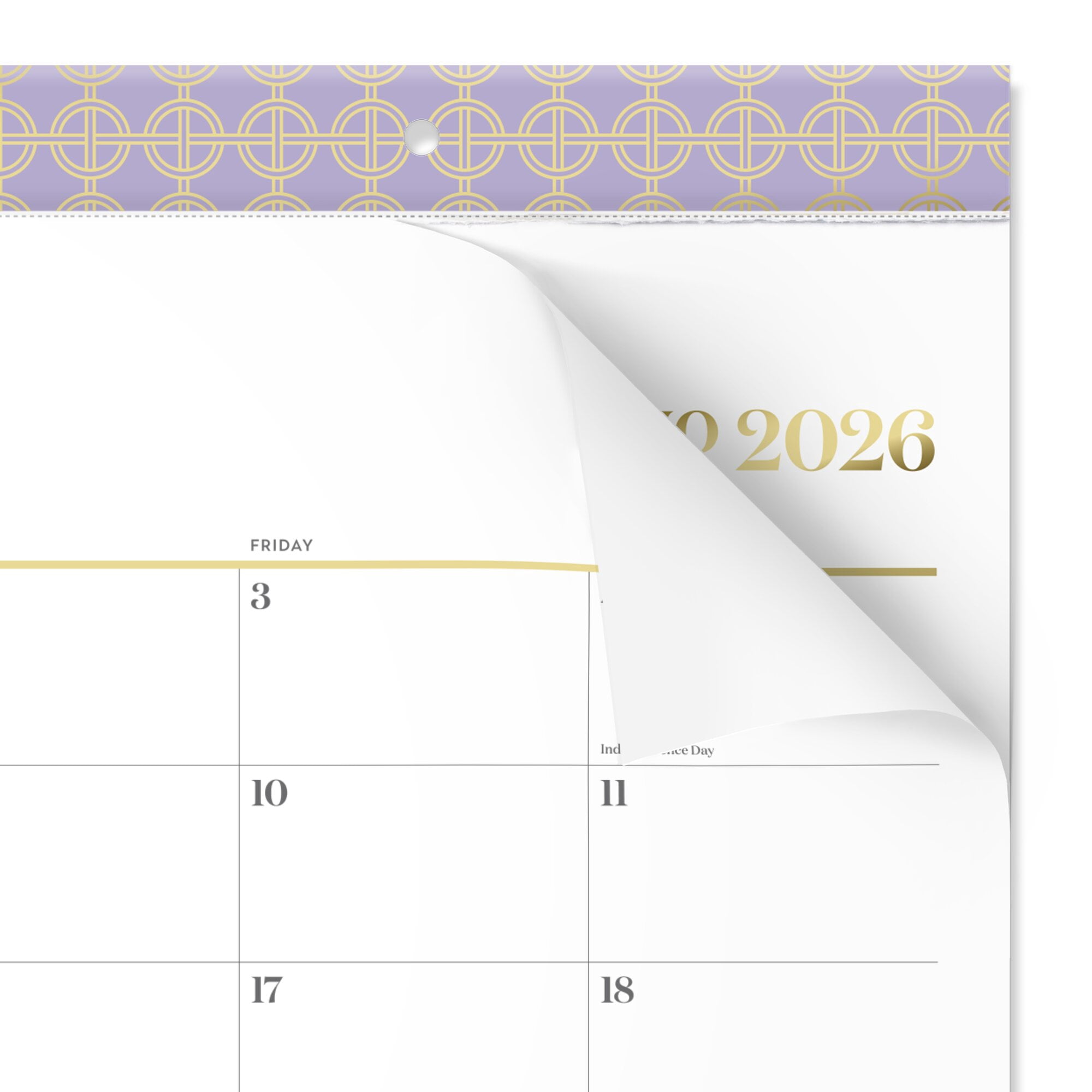 Mead Cambridge WorkStyle Academic 2026-2027 Monthly Desk Pad Calendar Misty