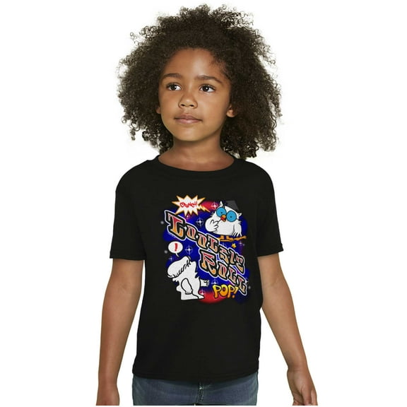 Airbrushed Tootsie Roll Pop Crunch Crewneck T Shirts Boy Girl Teen Brisco Brands L