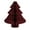Wine Red, variant on Dserhfy Honeycomb Paper Christmas Tree 3D Foldable Accordion Xmas Tree Winter Tabletop Centerpiece for Holiday Dinner Table Indoor Home Decor