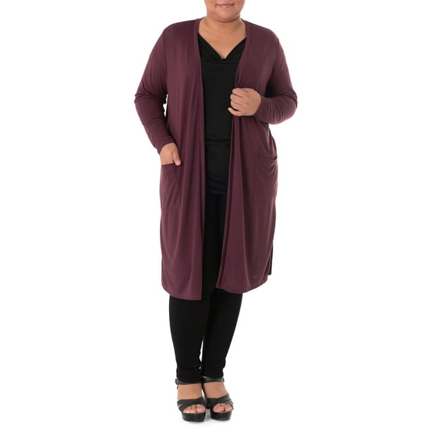 jersey duster cardigan
