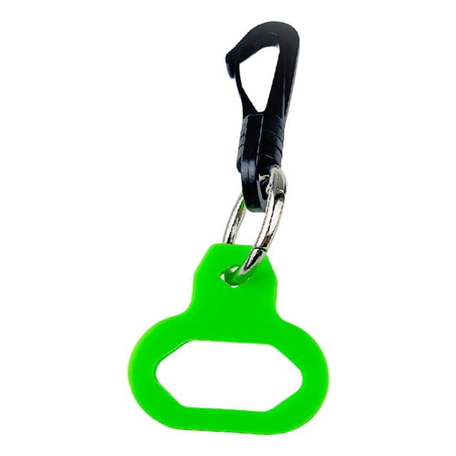 S SERENABLE Premium Diving Regulator Clip Silicone Quick Release Durable Connector for Scuba Green