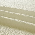thumbnail image 3 of Dainty Home Tranquility Ivory Embossed Seersucker Polyester Shower Curtain, 70 x 72, 3 of 7