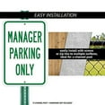 thumbnail image 4 of Do Not Block Dumpster Sign 12" X 18" Heavy Gauge Aluminum Signs, 4 of 4