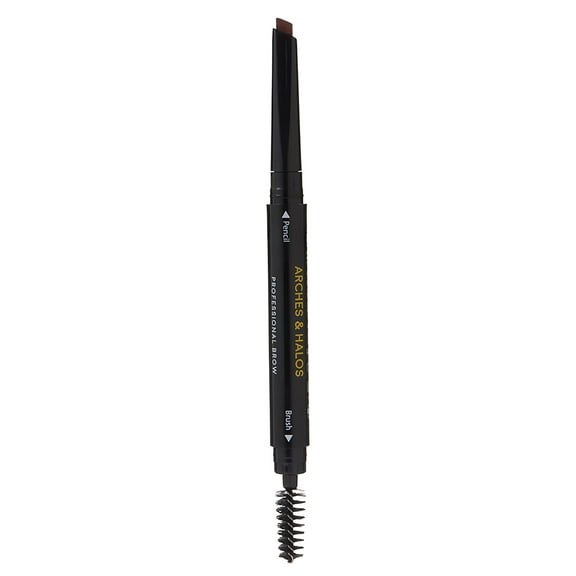 Arches and Halos Angled Brow Pencil, Eyebrow Pencil, Auburn, 0.012 oz