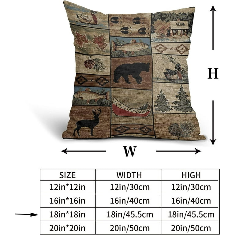 Wildlife pillows for couch hotsell