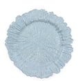 thumbnail image 4 of BalsaCircle 6 Dusty Blue 13" Acrylic Wooden Textured Round Reef Charger Plates, 4 of 8