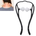 thumbnail image 4 of Roller Neck Massage Tool, Safe To Use Comfortable To Hold Trigger Point Neck Massager Easy To Use  For Home Blue,Black,Green,Pink, 4 of 8