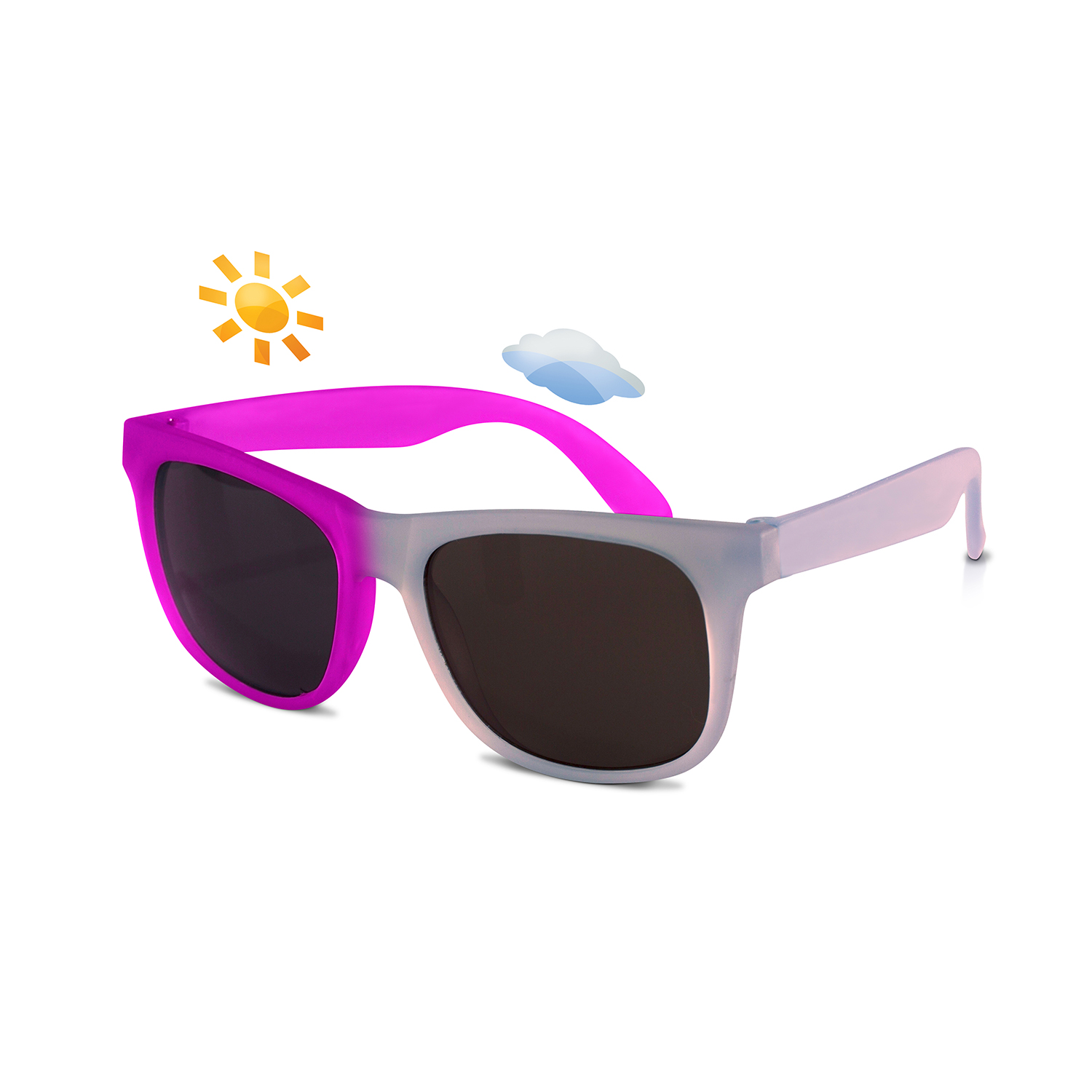 Real Shades Kids Switch Unbreakable Color Changing Sunglasses, Blue/Purple, Toddler Age 2+