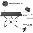 thumbnail image 3 of Portable Camping Table – Lightweight Aluminum Alloy, Foldable, Sturdy & Compact, Ideal for Outdoor, Picnic, BBQ, and Travel, 3 of 6