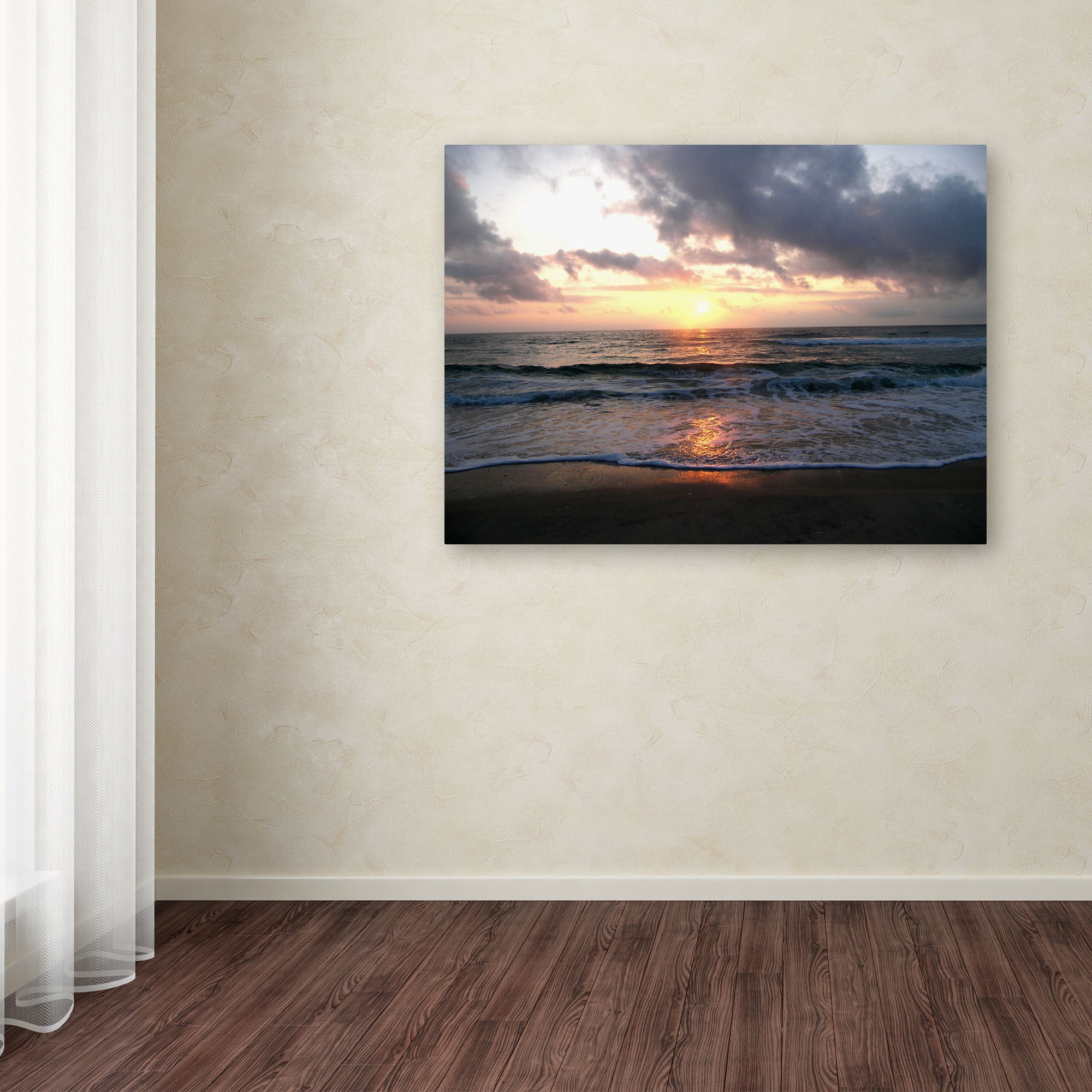 Trademark Fine Art "Gentle Rise" Canvas Art by Monica Fleet