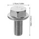 thumbnail image 2 of unbranded 30Ud Tornillos De Montaje Para De Automóvil Con Instalación Rápida Y Material Resistente Plata, 2 of 6