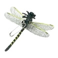 thumbnail image 2 of Figura de animal modelo de libélula para decoración de exteriores, adorno colgante de jardín con libélula pequeño con alfiler, 2 of 8