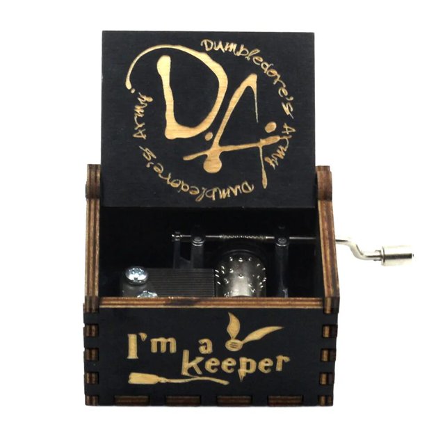 Caja de música de madera de Piratas del Caribe, juguete hecho a mano de Jack Sparrow, melodía Davy Jones Sailor Moon, regalo
