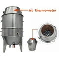 thumbnail image 5 of EQCOTWEA Charcoal Roast Duck Oven Barbecue Roaster Grill Oven Stainless Steel 23.6" Dia., 5 of 6