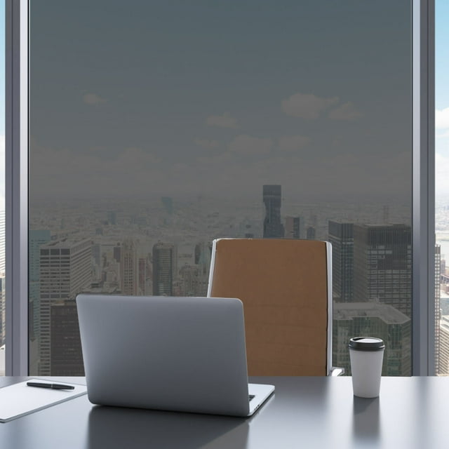 Greenadscape Película Para Ventana Con Protección Solar Y Privacidad Diurna Para Casa Y Oficina